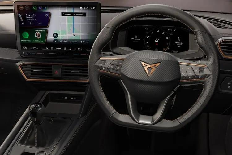 CUPRA LEON — inside