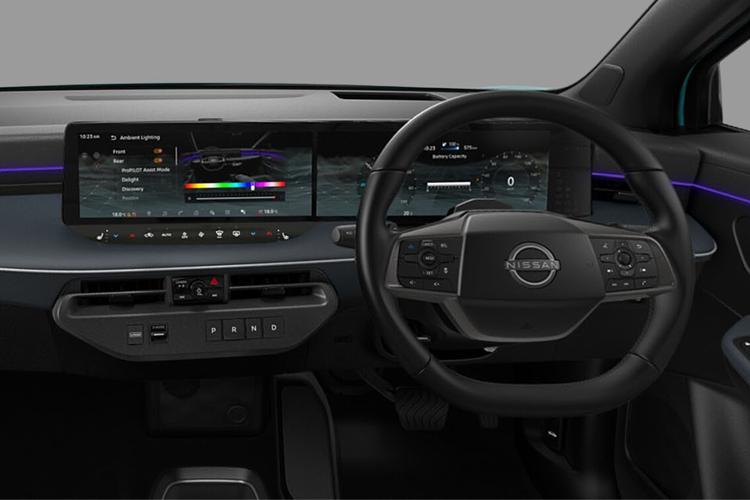NISSAN LEAF — inside