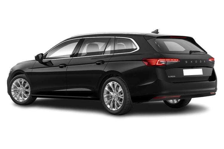 SKODA SUPERB — back