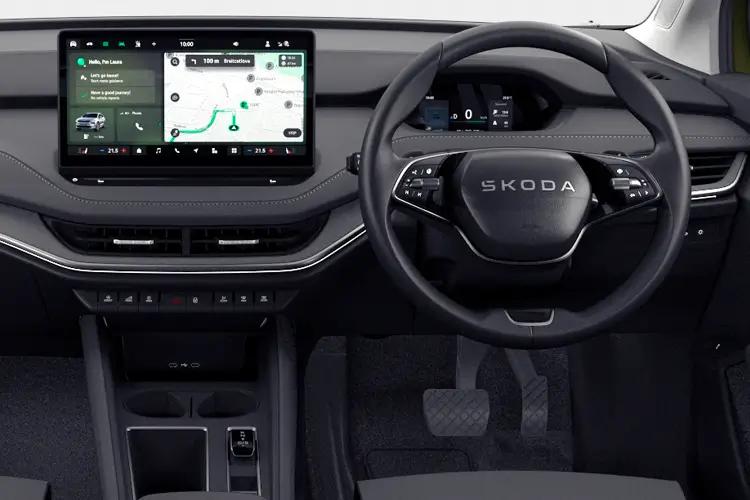 SKODA ENYAQ — inside