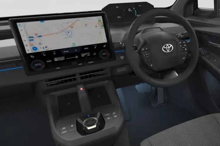 TOYOTA BZ4X — inside